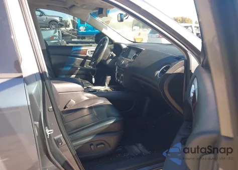 2015 Nissan Pathfinder Platinum из США, поврежденный, VIN 5N1AR2MMXFC716961